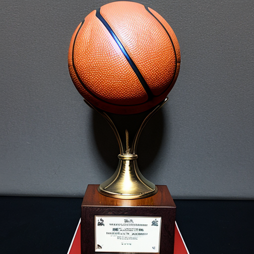 Basketball trophy