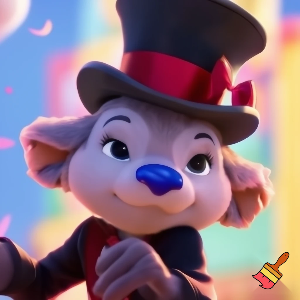 East Bennett mascot Disney costume top hat💫⭐️🌟