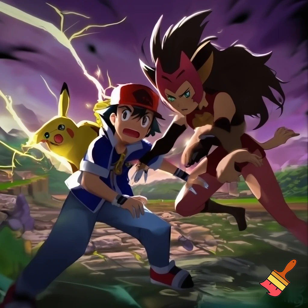Ash Ketchum vs catra

