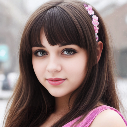 generate a extremely pretty looking girl's full image  