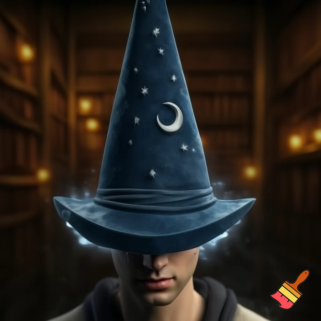 A wizard Christmas hat