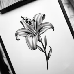 may birth flower tattoo