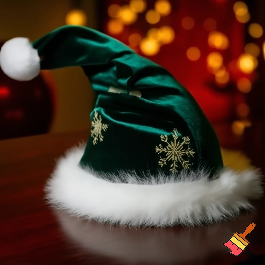 Christmas wizard hat