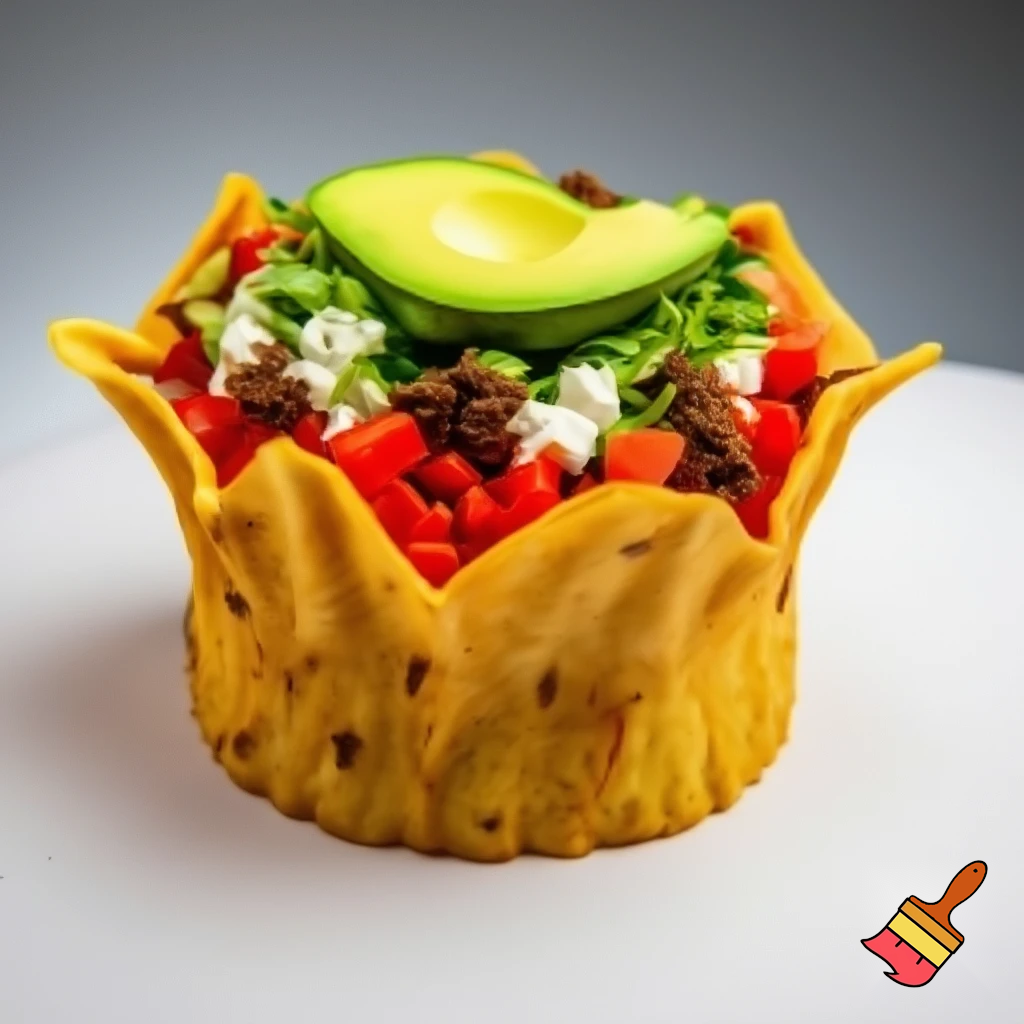 make a taco crown
