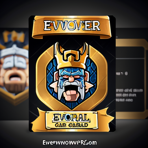 EvoWater brand logo as a clash royale evo card