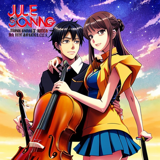 hi i want an alternative book cover for the book not another love song by julie soto. I want a cello couple on stage. with the name of the book and the name of the author 