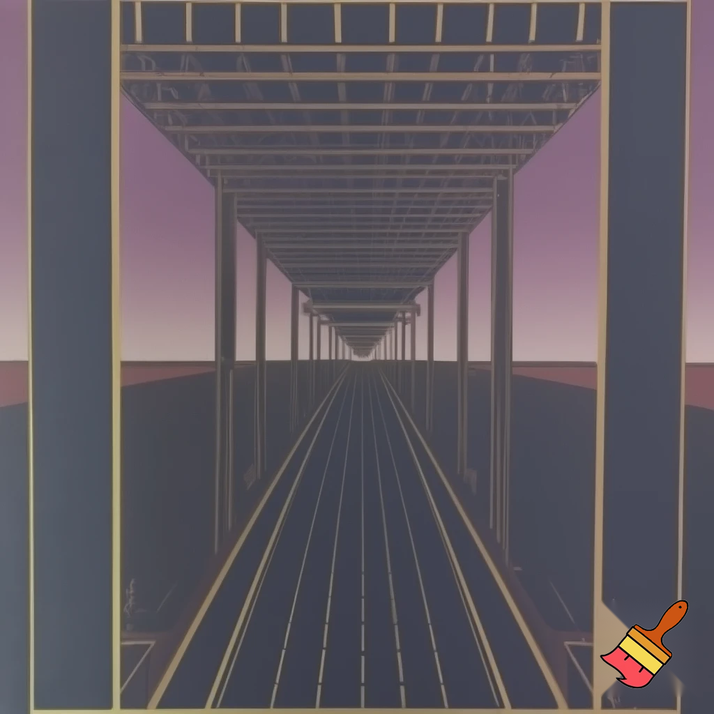 1 point perspective 1930s poster art deco about wordle