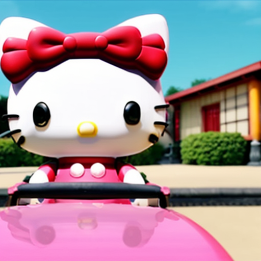 Hello Kitty 0 episode pilot 2006 hello Kitty japanese Sanrio 3D