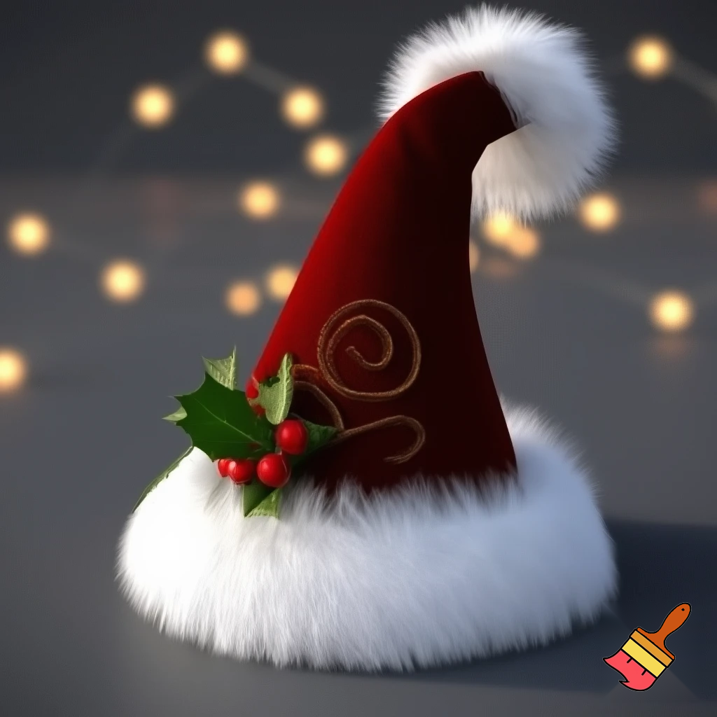 Christmas wizard hat