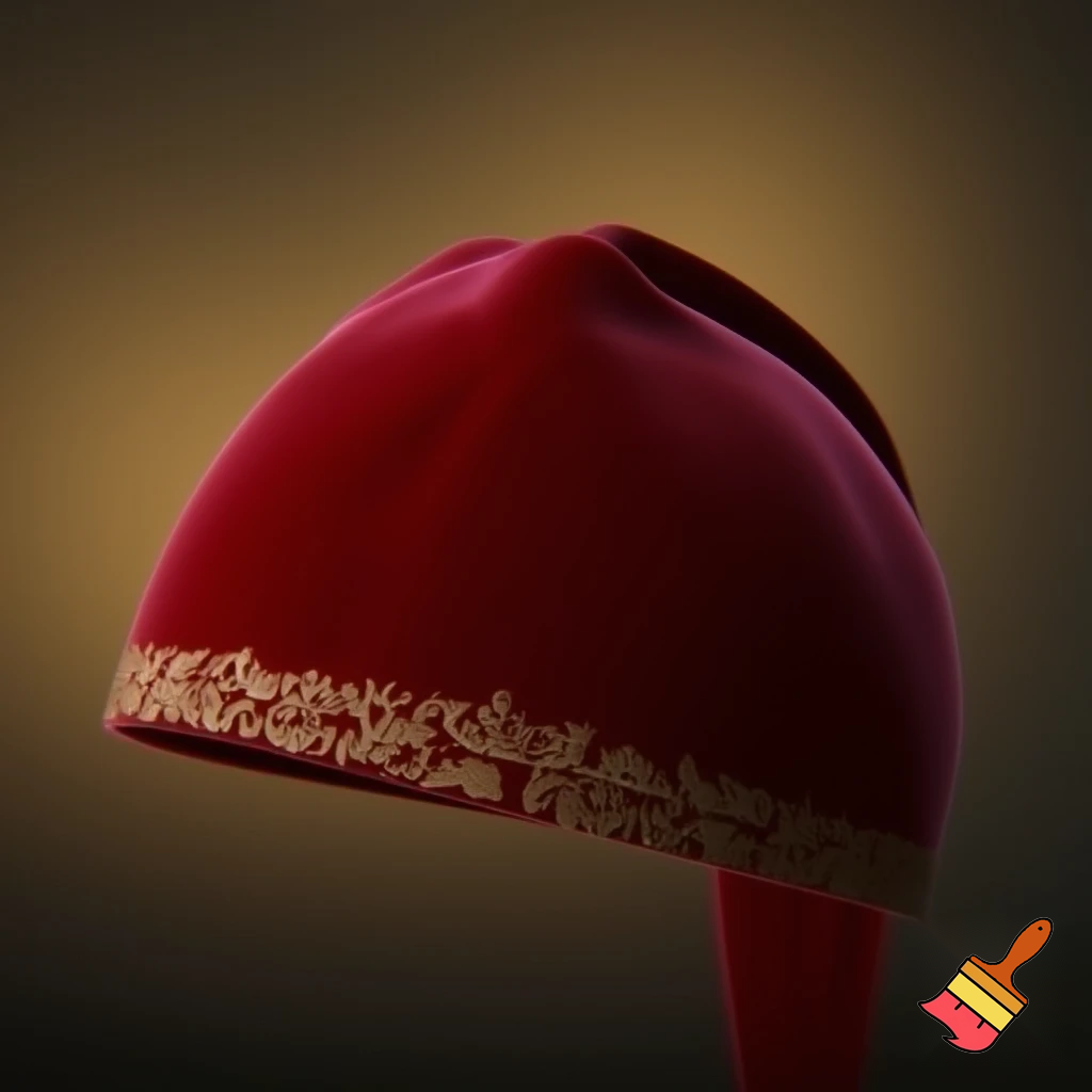 Velvet hat Christmas velvet hat