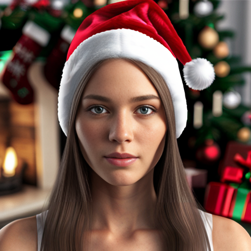 Christmas wizard hat Bendy hat