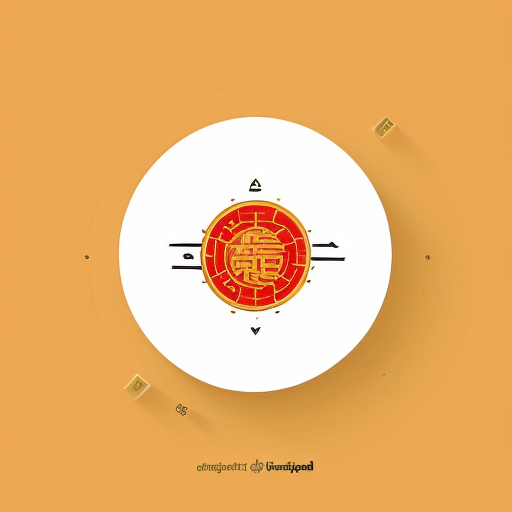 Minimalist flat design banner with text "Çin Dostluk ve İleri Teknoloji Keşif Gezisi" in a single line, with small Chinese dragon icon and circuit pattern elements in background, red and gold color scheme, clean modern style