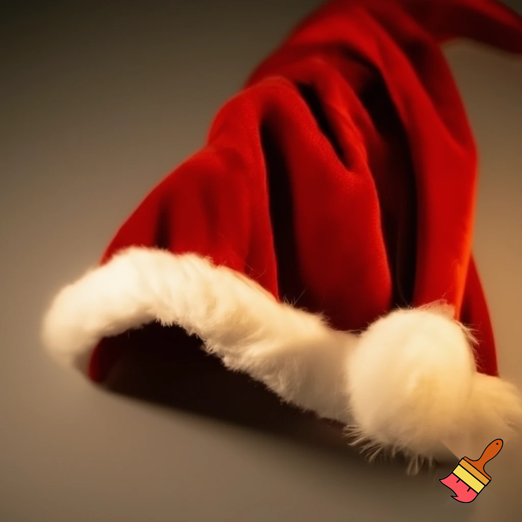 Christmas wizard hat red