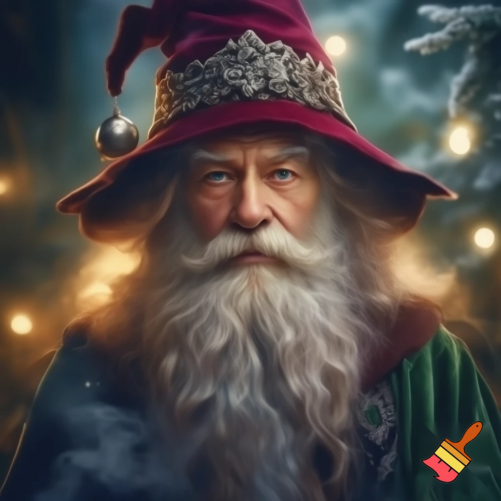 Wizard Christmas hat
