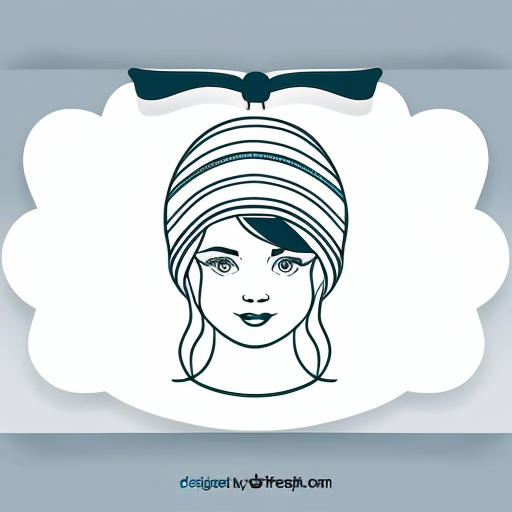 cold with blue and hat