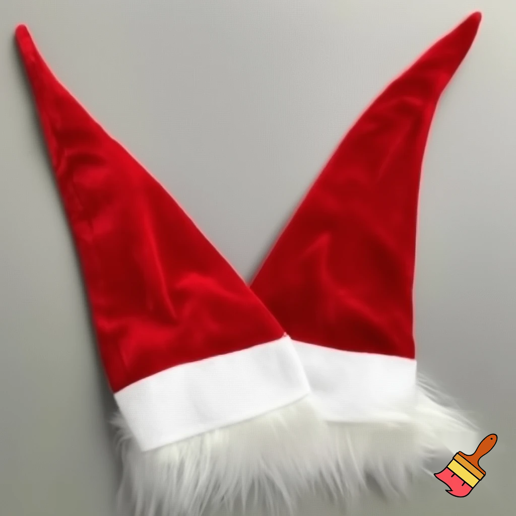 Christmas wizard hat Santa Claus hat velvet