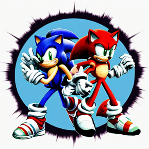 Sonic & Tails & Knuckles & Amy & Jewel VS Zombie Dark