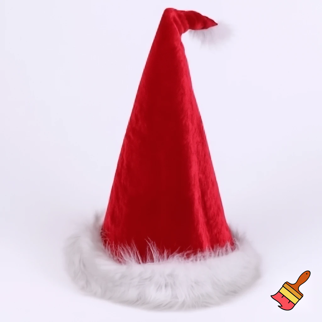  costume wizard hat Christmas hat costume red Santa Claus hat velvet