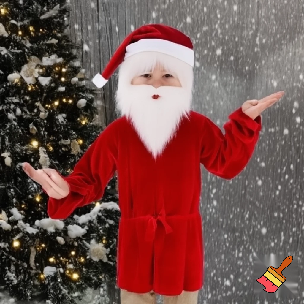 A wizard Christmas hat, Santa Claus hat