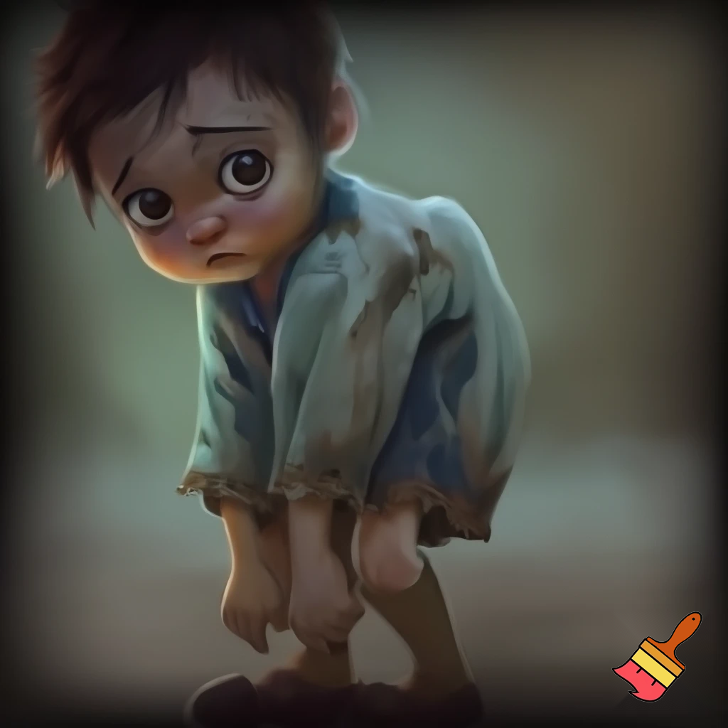 Argentien
 por kid with dirty klothers make the kid hungry
