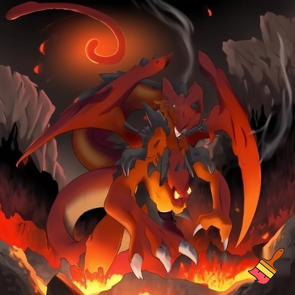 agumon dino digimon pokemon dragon charizard fusion anime