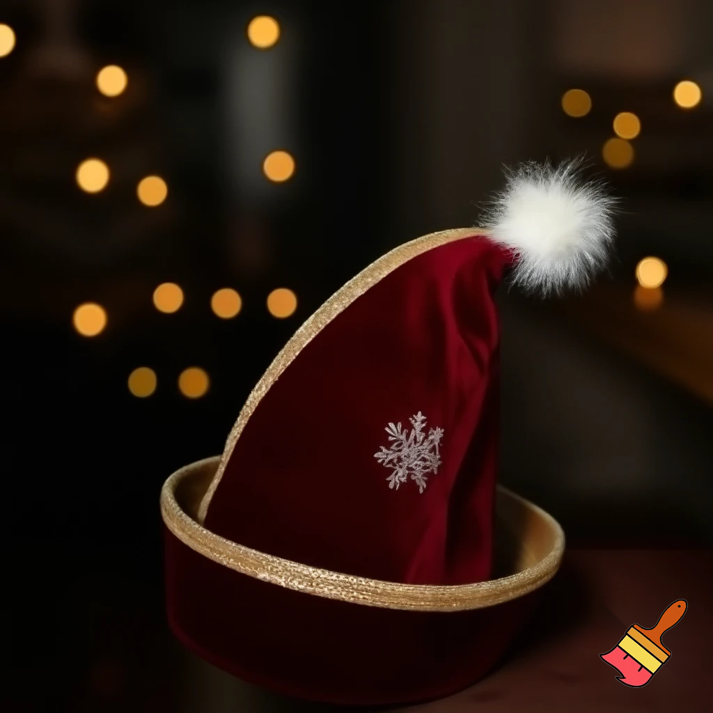 Christmas wizard hat
