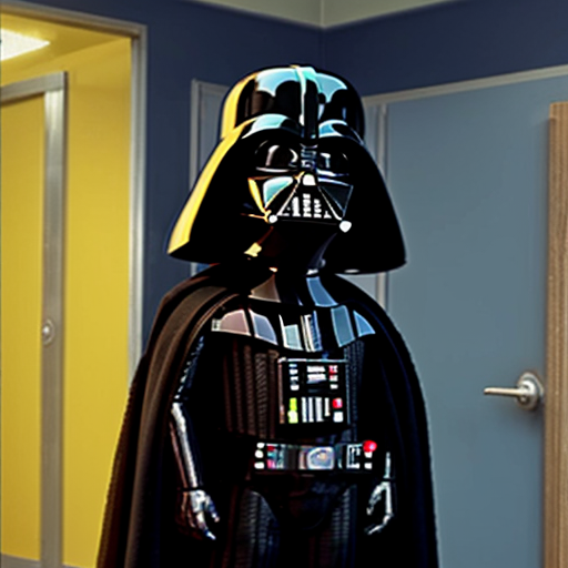 Bart Simpson darth vader offit
