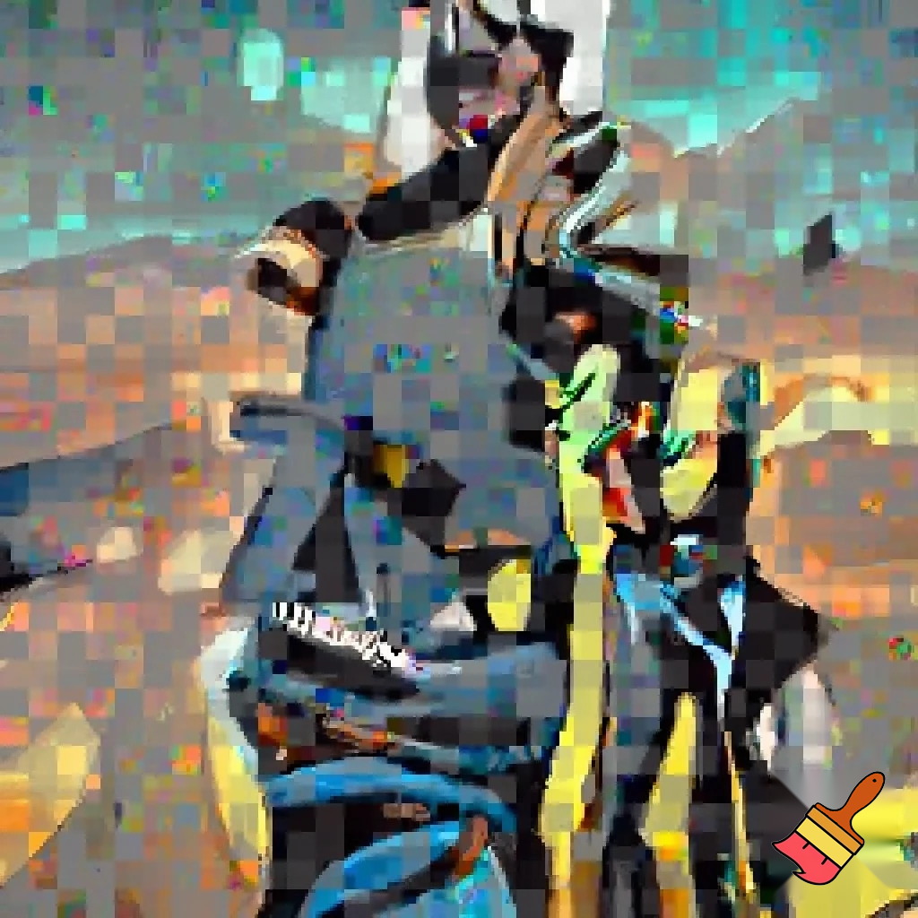 A detailed, cinematic portrait of an Asian female Lighthouse Explorer Commander standing in a desert landscape within the Ether. She wears the official Explorer uniform for a group leader: a deep blue travel coat with yellow accents along the seams and straps, slightly worn and dusted with sand, flowing dramatically in the wind. Her coat has multiple functional pockets for maps, runes, and tools, reinforced tactical straps, and a high collar. She wears a patrol cap with sand-protected goggles resting on top, and tall knee-high combat boots, slightly scratched from long expeditions.

Her expression is focused and determined, eyes sharp and scanning the horizon. She has faint bruises and scratches on her face, showing signs of recent battles, but maintains a calm, commanding presence. On her arm, she wears a yellow leadership armband, symbolizing her rank. Her hands rest confidently on a hybrid lantern-sword, a unique weapon combining Ether energy and physical blade, glowing faintly with runes.

The coat’s inner lining glows subtly with Ether runes, reflecting her connection to dimensional energy. The belt has additional attachments: a small splinter of Scarlet Stone, hooks for tools, and a sheath for her short runic dagger. Her stance is dynamic yet authoritative, weight balanced for combat or quick movement. The desert wind stirs her hair and coat, sending sand particles into the air, highlighted by warm sunlight and soft atmospheric haze.

Style: hyper-detailed, realistic anime-inspired, cinematic lighting, expressive facial features, intricate clothing textures, glowing subtle magical effects, functional tactical gear, dynamic composition, soft ambient particles around her, heroic and commanding aura.”**