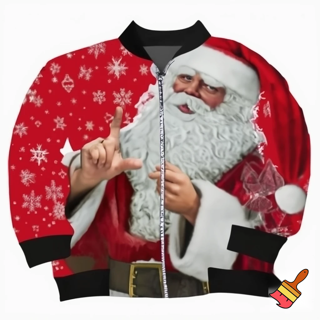 A wizard jacket Christmas jacket Santa Claus wizard