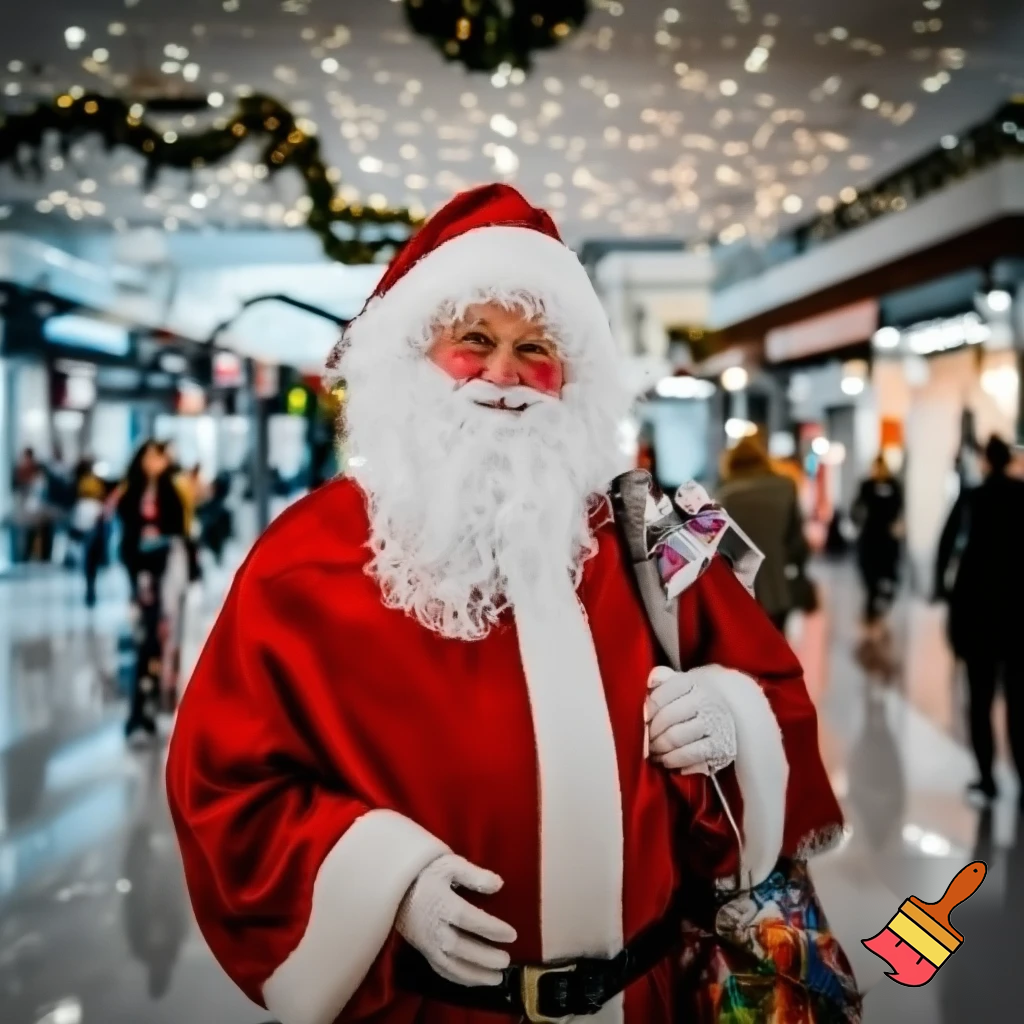 Santa Claus at Cranbourne shopping Centre