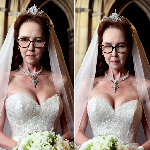 John Goodman y Elizabeth Perkins glasses con corona Flores veil con traje formal elegante boda sensual sexy con holding ramo de flores con altar con iglesia templó católico con foto studio 26