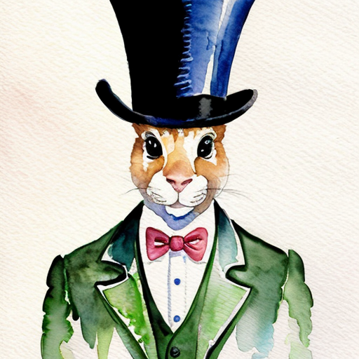 Easter bunny mascot costume, real person top hat