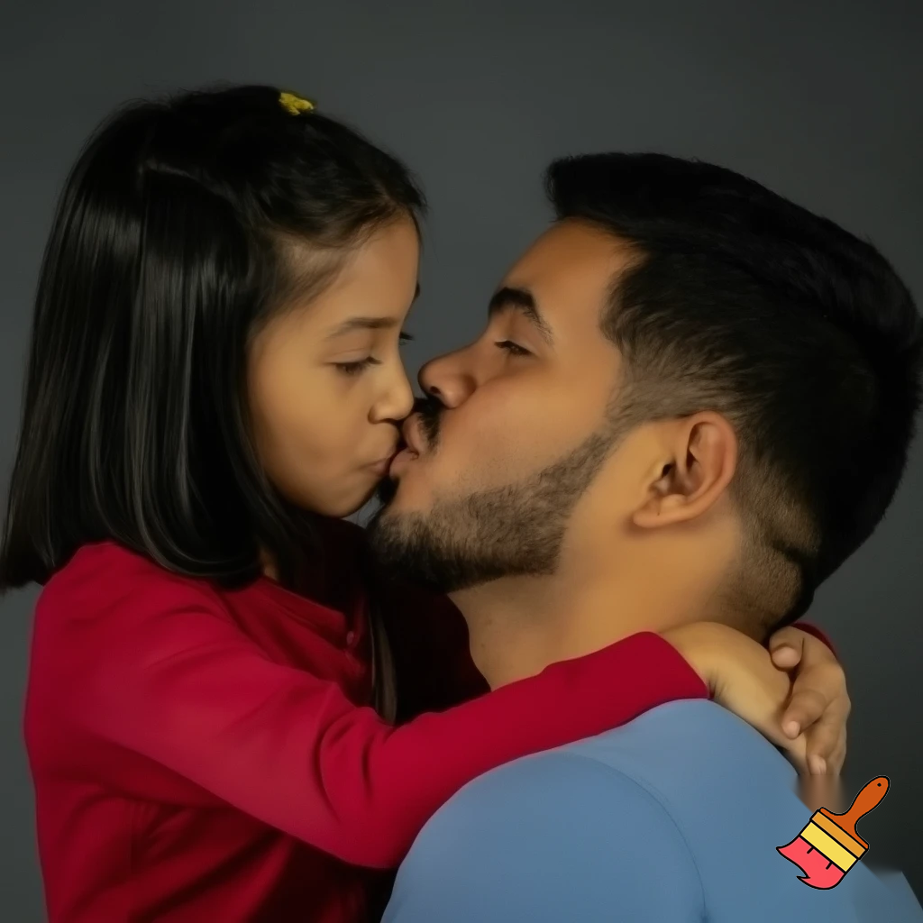 girl showing her ass when kissing man