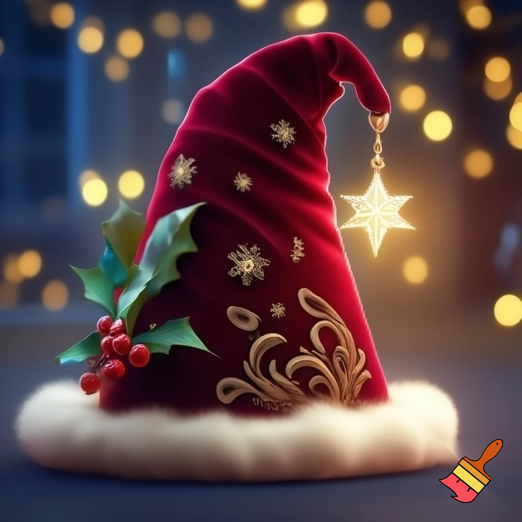  Christmas wizard hat