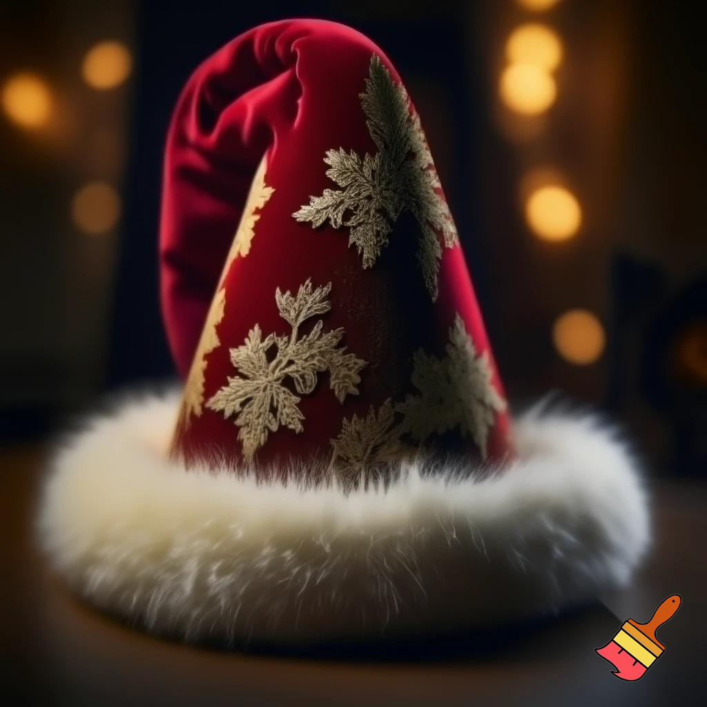 Christmas wizard hat