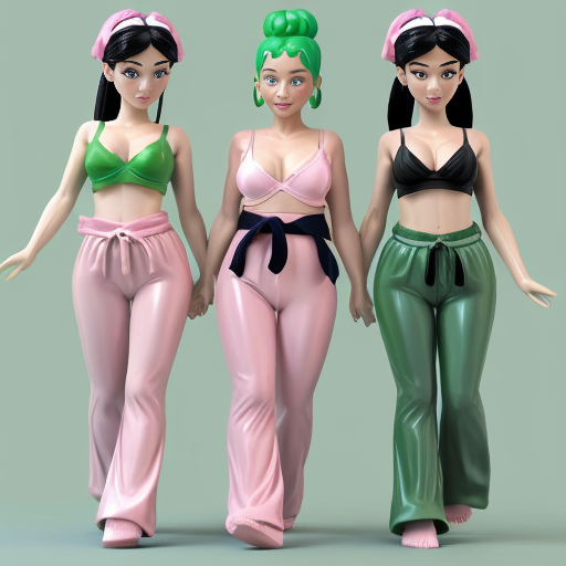 90's disney's 2d aladdin style comic dark blue background and panels of 
panel 1 three ponytail black haired crurvy figure black haired ponytail women with green skin,green harem pants pink bra and pink sash and pink curved slippers melting into green slime. 
panel 2 and then the three green simes merged together. 
panel 3 then the green slime grows bigger. 
Panel 4 then the giant green transforms into a giant three headed black haired ponytail curvy figure woman with green skin,green harem pants pink bra and pink sash and pink curved slippers . 
Panel 5 and the giant three headed black haired ponytail curvy figure woman with green skin,green harem pants pink bra and pink sash and pink curved slippers started walking towards the viewer. 
Panel 6 then the three heads of the giant three headed black haired ponytail curvy figure woman with green skin,green harem pants pink bra and pink sash and pink curved slippers Started to make a kissy face. 