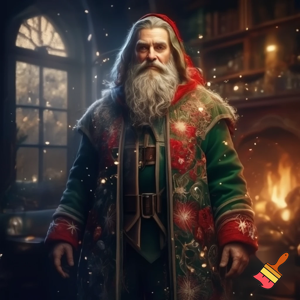 A wizard jacket Christmas jacket