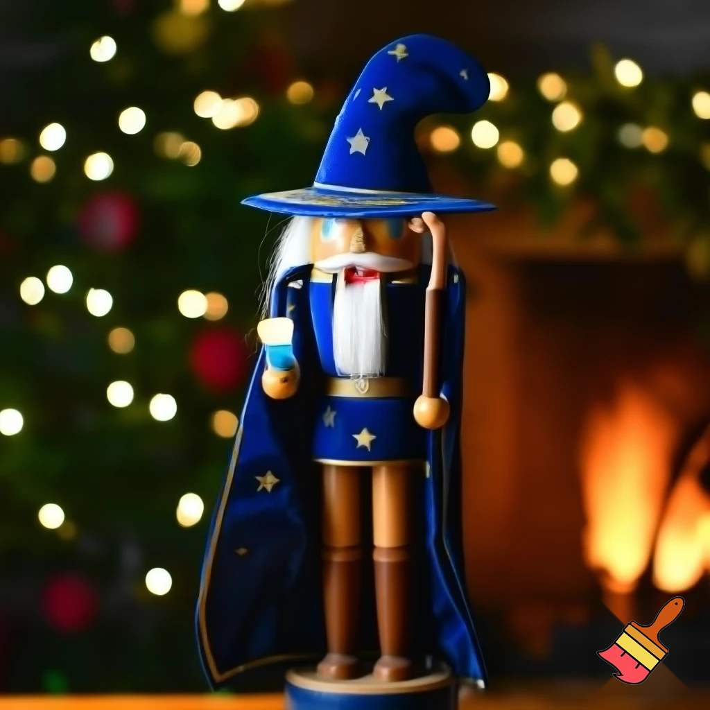 Wizard nutcracker Christmas wizard Nutcracker