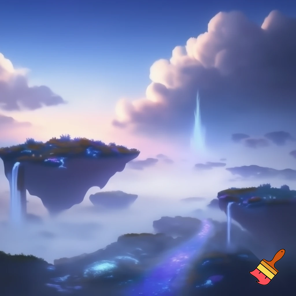 my dream world easy drawing very beautiful. attractive. 
