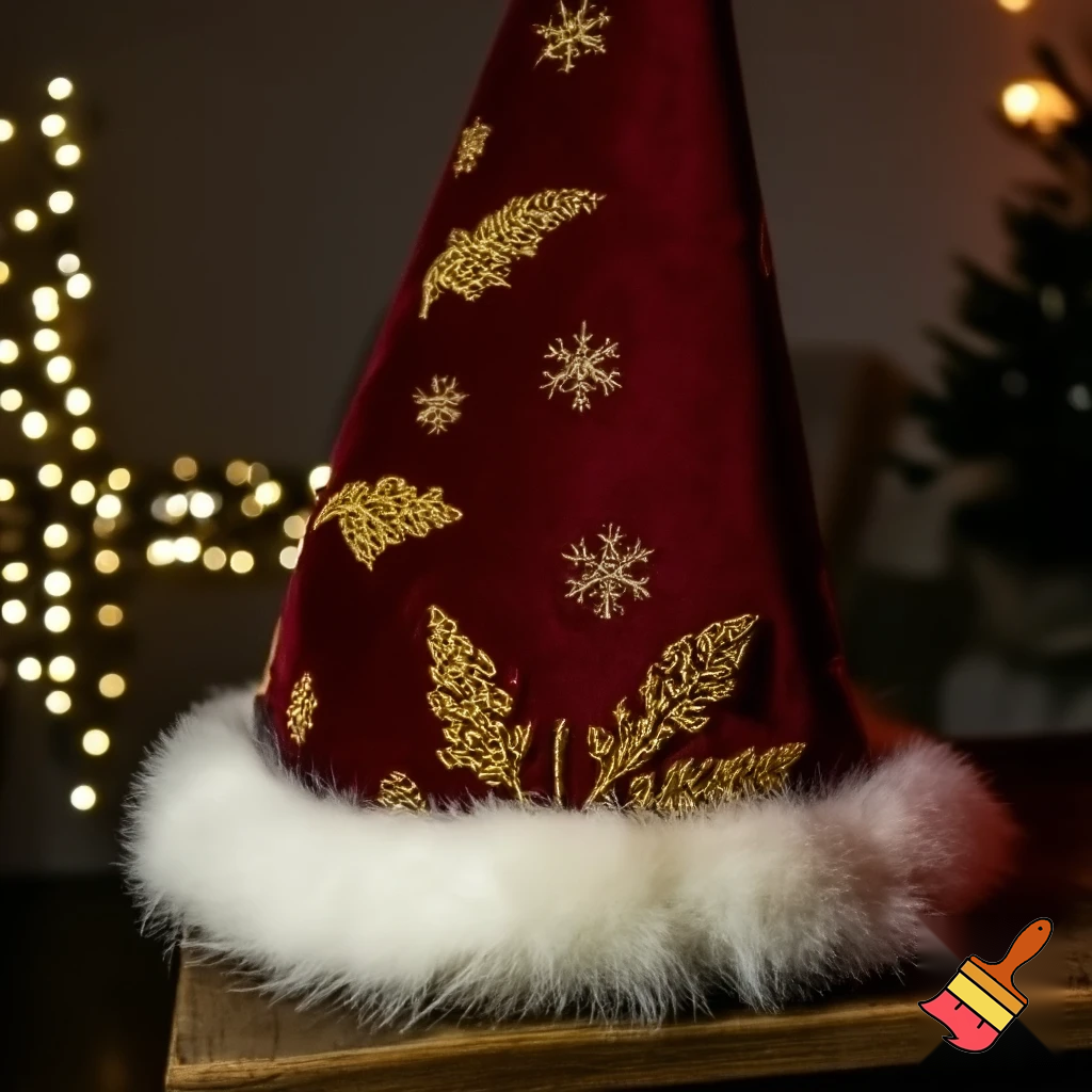 Christmas wizard hat