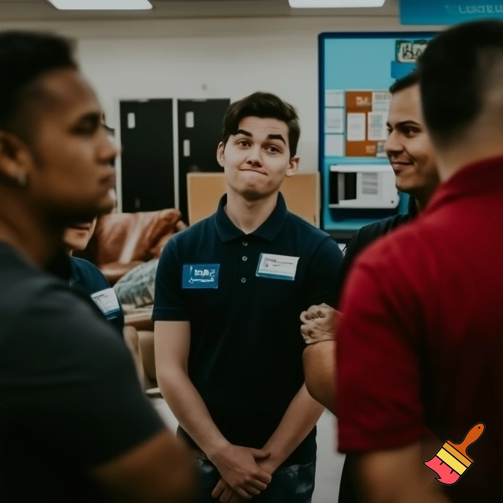 superstore cloud 9 netflix group photo
 garret
