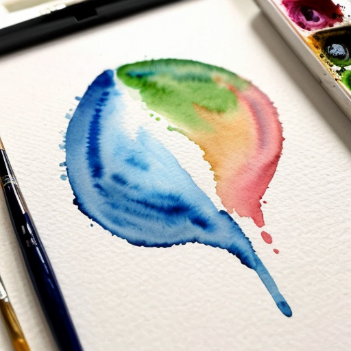 a logo that consist in a green drop of blood that looks like it's fading away like is a ghost.