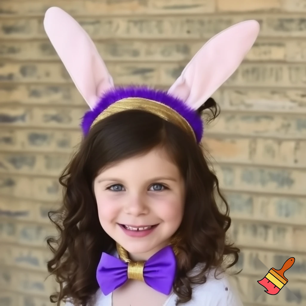 Easter bunny top hat, Easter balcony headband, purple and gold headband top hat rabbit, ear rabbit, ear headband, top hat