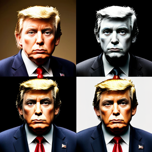 Four Horsemen of the Apocalypse who look like trump