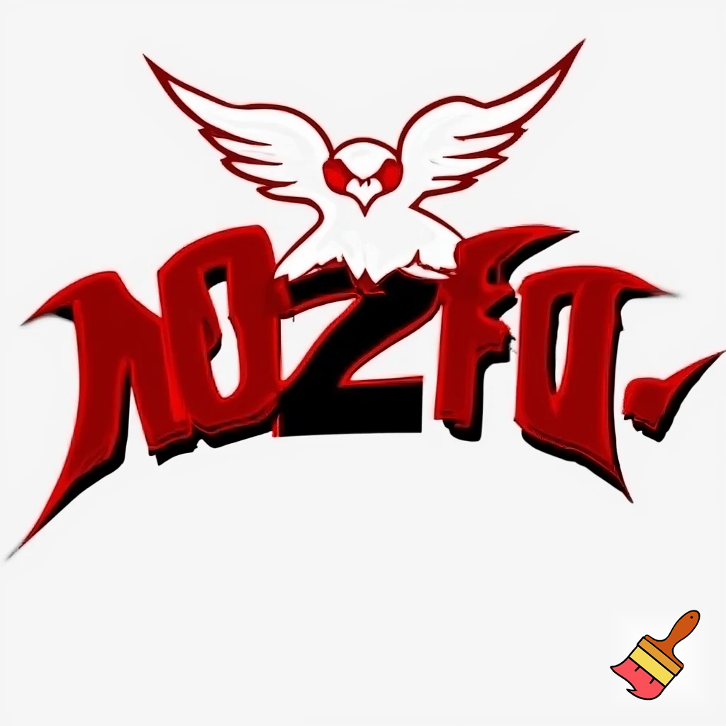 "A bold, minimalist logo for the chest of a men’s t-shirt, using only blood red, white, and black colors on a transparent background. Feature the text 'BACK2BACK' in all caps, using a sharp, aggressive graffiti-style font with subtle stylistic flourishes, with 'BACK' and 'BACK' in blood red with crisp black outlines and minimal shadowing for depth, and the '2' in black with a blood red outline, slightly larger for emphasis. Arch the text slightly upward for a dynamic, athletic vibe, sized for horizontal t-shirt placement (10-12 inches wide). Position a falcon silhouette with wings spanned horizontally, head forward-facing with prominent, fierce blood red eyes staring intimidatingly, placed so the head is centered above the '2'. The falcon’s wings should span across the entire text as a subtle background silhouette, with wing tips extending slightly beyond the text’s edges, and tail feathers extending slightly below the 'K2K'. The falcon’s body and wings are white with a thin blood red outline matching the text’s red, ensuring a lightened appearance without any streaks or graphics beneath the wings or tail. Ensure the falcon blends seamlessly as a background silhouette, complementing the text without overpowering it. Keep the design clean, high-contrast, and professional, with no additional icons or embellishments, delivering a bold, timeless, and universally appealing look optimized for t-shirt printing