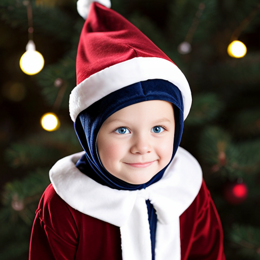 Christmas wizard hat costume