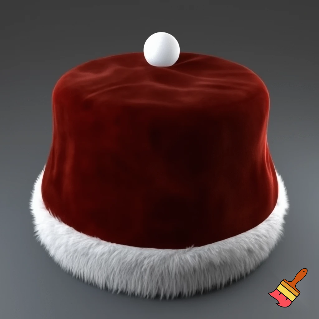 Santa Claus top hat special one special in delicate