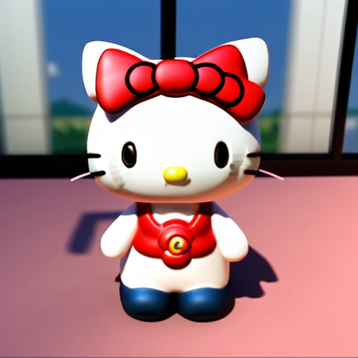 Hello Kitty 0 episode pilot 2006 hello Kitty japanese Sanrio 3D