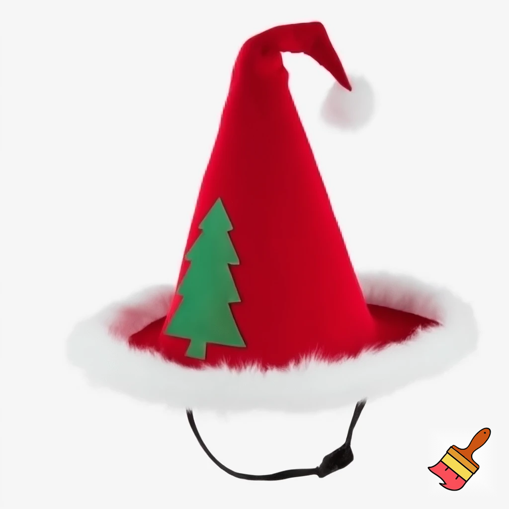 Christmas wizard hat, Santa Claus hat