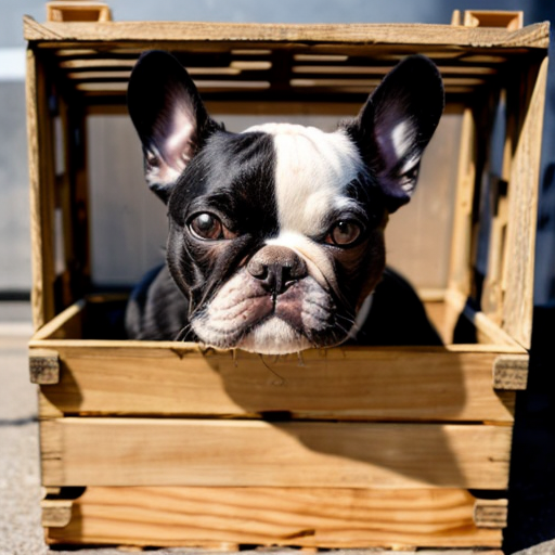 crate a image of a frenchie 